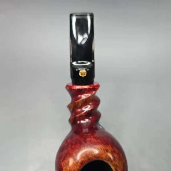 Winslow Crown Viking Smooth Spiral Apple Estate Briar Pipe, Unsmoked - Image 8