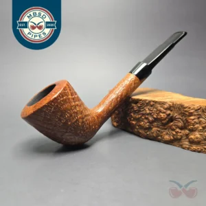 Charatan's Make First Lane Era (c.1961-5) Sandblasted Dublin Estate Briar Pipe, English Estates