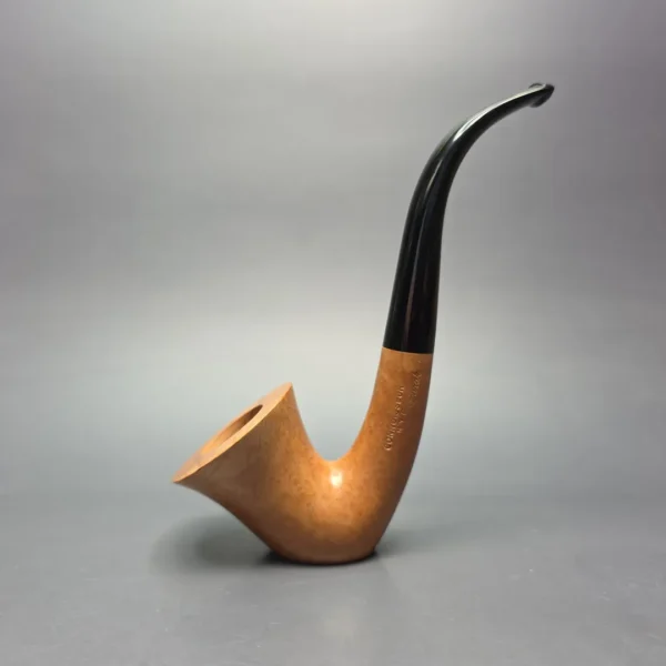 Ed Burak Connoisseur Smooth Bell Calabash Sitter Estate Briar Pipe, Unsmoked - Image 3