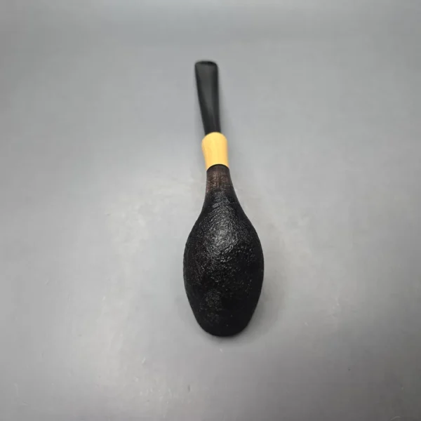MBSD Briars Modern Masters 3 Sandblasted Tulip w/ Boxwood Handmade Briar Pipe, New - Image 12