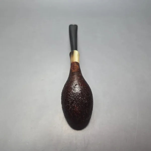 MBSD Briars Modern Masters 3 Sandblasted Tulip w/ Faux Horn Handmade Briar Pipe, New - Image 10
