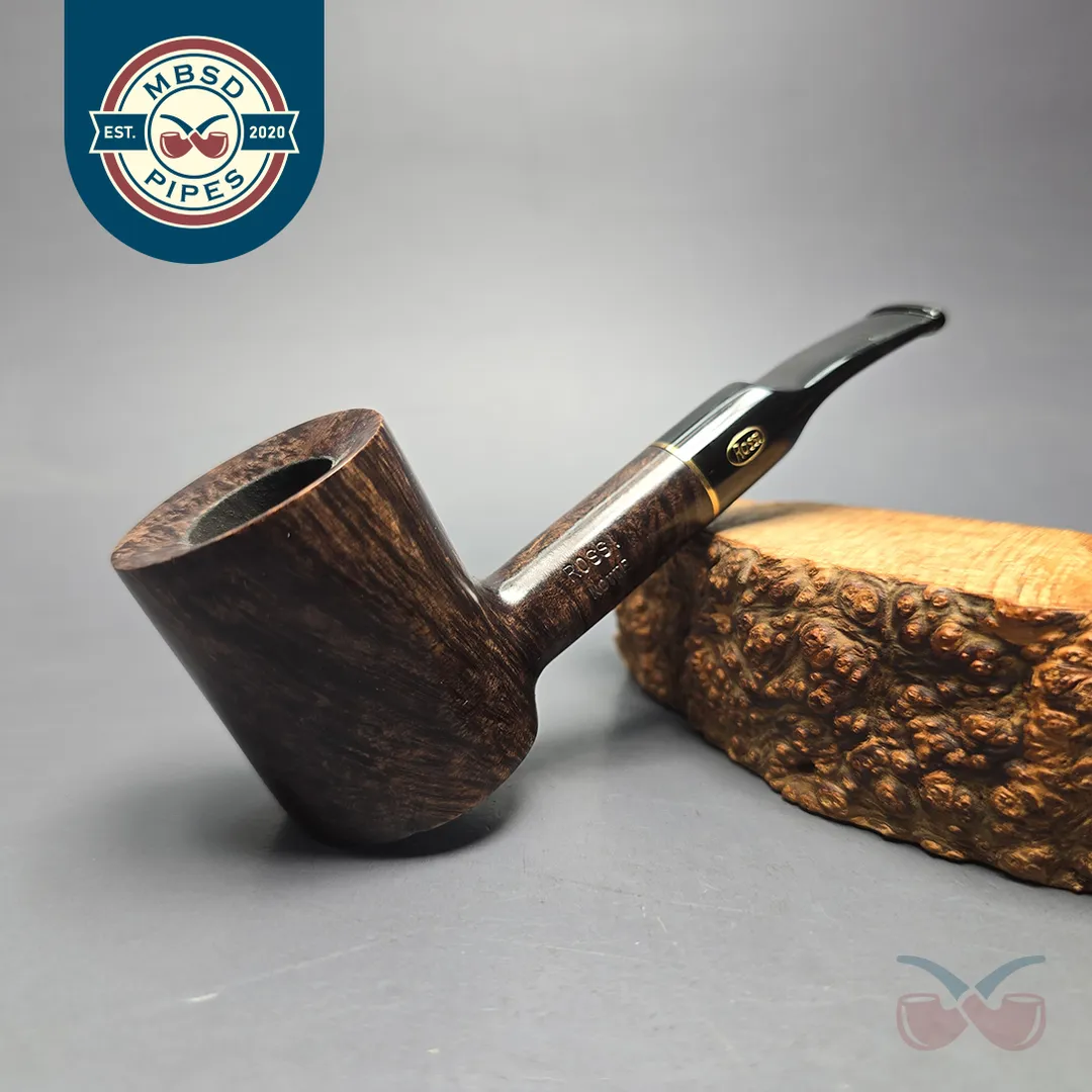 Rossi Notte 8311 Smooth Poker Estate Briar Pipe, Unsmoked