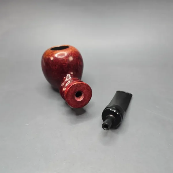 Winslow Crown Viking Smooth Spiral Apple Estate Briar Pipe, Unsmoked - Image 14