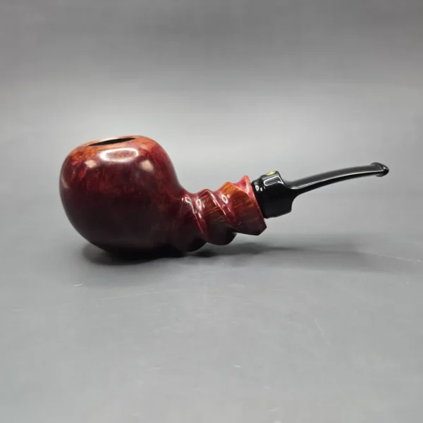 Winslow Crown Viking Smooth Spiral Apple Estate Briar Pipe, Unsmoked - Image 15