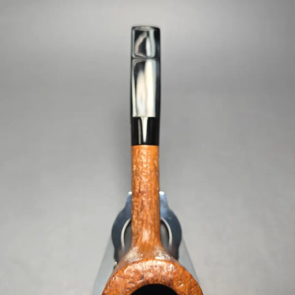 Charatan's Make First Lane Era (c.1961-5) Sandblasted Dublin Estate Briar Pipe, English Estates - Image 9