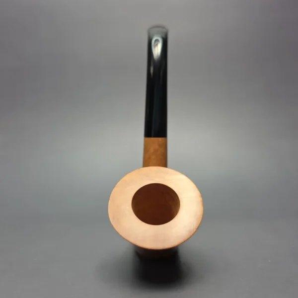 Ed Burak Connoisseur Smooth Bell Calabash Sitter Estate Briar Pipe, Unsmoked - Image 4
