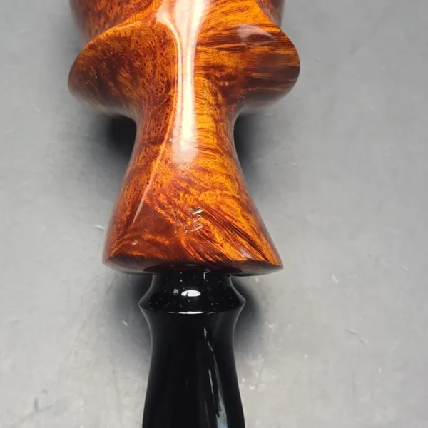 Peter Toth Smooth Asymmetric Blowfish Handmade Briar Pipe, New - Image 11