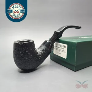 Peterson 2025 Halloween Pipe 307 Sandblasted Bent Billiard Briar Pipe, New