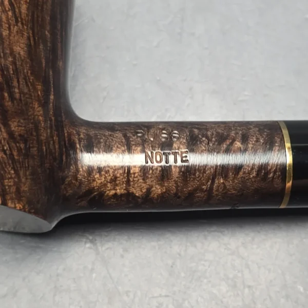 Rossi Notte 8311 Smooth Poker Estate Briar Pipe, Unsmoked - Image 12