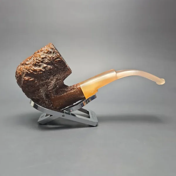 Caminetto Business KS 151 Rusticated Oom Paul Estate Briar Pipe, Italian Estates - Image 3