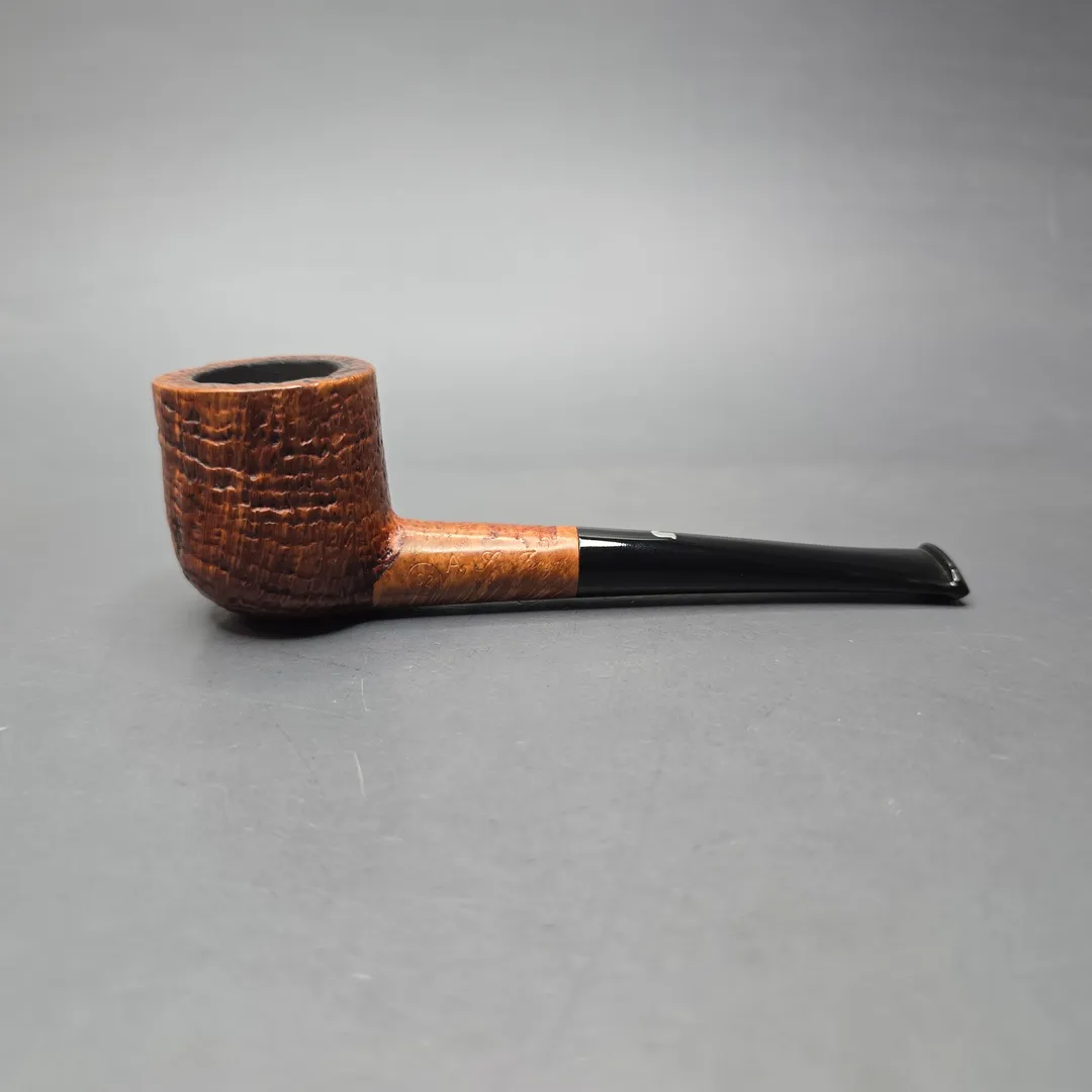 Ser Jacopo Jucunda S2 A Sandblasted Pot Estate Briar Pipe, Italian Estates - Image 2