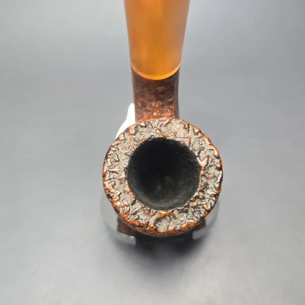 Caminetto Business KS 151 Rusticated Oom Paul Estate Briar Pipe, Italian Estates - Image 4