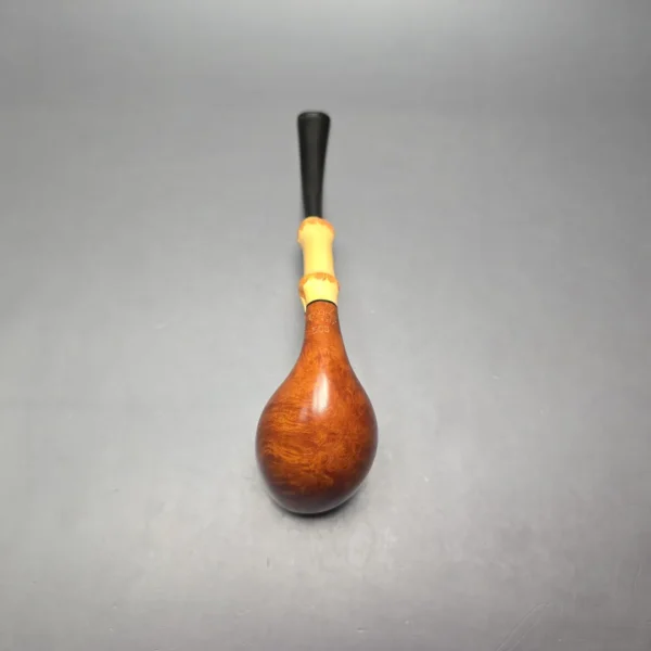 Tsuge Tokyo 503 Smooth Egg w/ Bamboo Estate Briar Pipe, Unsmoked - Image 8