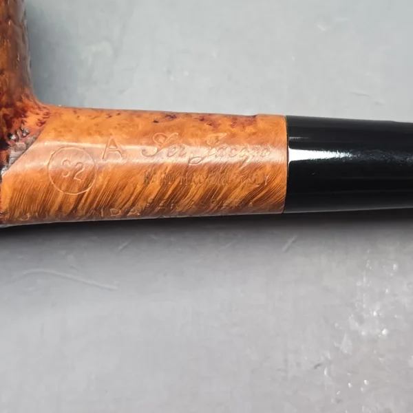 Ser Jacopo Jucunda S2 A Sandblasted Pot Estate Briar Pipe, Italian Estates - Image 10