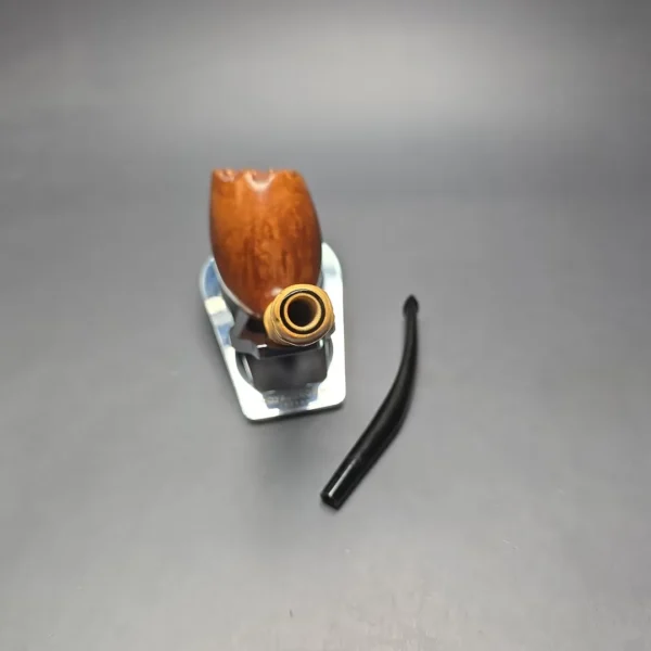 Tsuge Tokyo 503 Smooth Egg w/ Bamboo Estate Briar Pipe, Unsmoked - Image 12