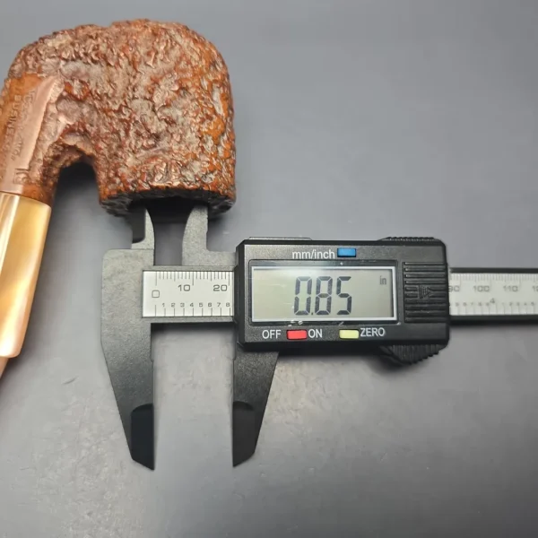 Caminetto Business KS 151 Rusticated Oom Paul Estate Briar Pipe, Italian Estates - Image 13