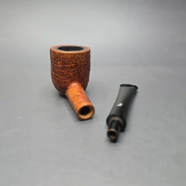 Ser Jacopo Jucunda S2 A Sandblasted Pot Estate Briar Pipe, Italian Estates - Image 14