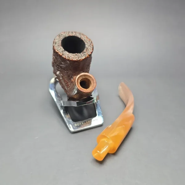 Caminetto Business KS 151 Rusticated Oom Paul Estate Briar Pipe, Italian Estates - Image 15