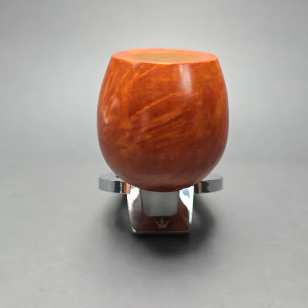 Al Pascia Curvy 02 Smooth Reverse Calabash Apple Estate Briar Pipe, Unsmoked - Image 13
