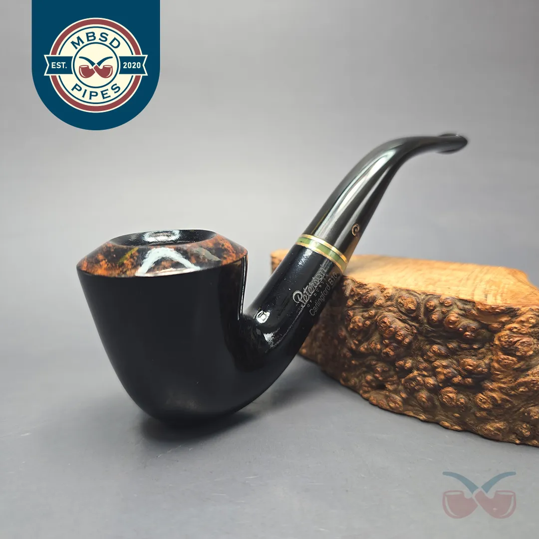 Peterson Carlingford B10 Smooth Calabash Estate Briar Pipe, Unsmoked