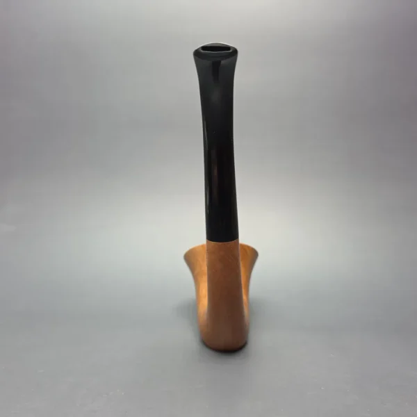 Ed Burak Connoisseur Smooth Bell Calabash Sitter Estate Briar Pipe, Unsmoked - Image 6