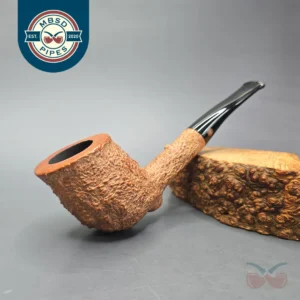 Tom Spanu R Rusticated "Genovese" Cutty Estate Briar Pipe, Italian Estates