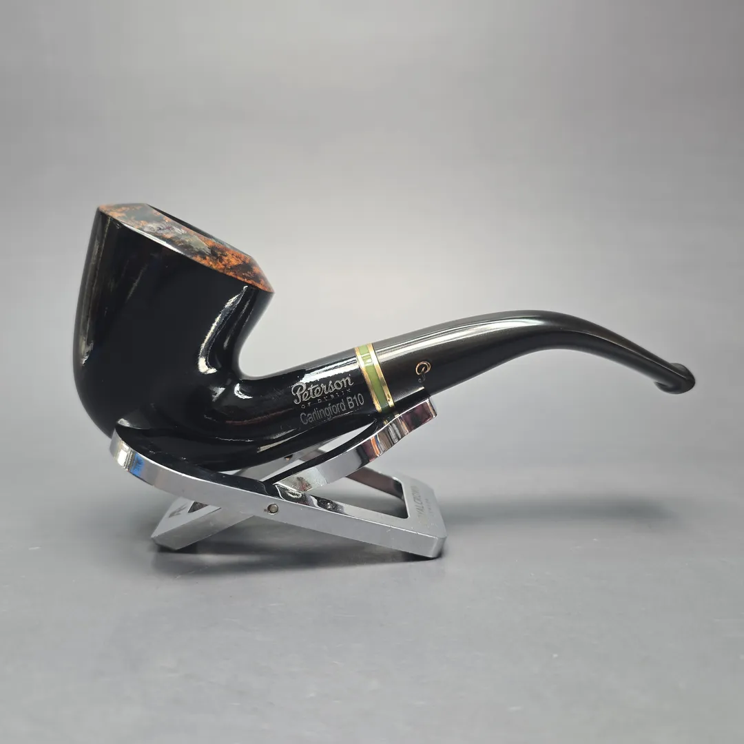Peterson Carlingford B10 Smooth Calabash Estate Briar Pipe, Unsmoked - Image 2