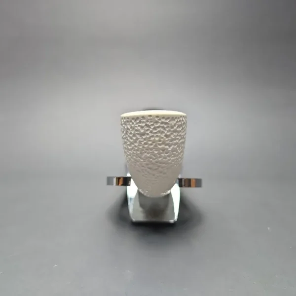 MBSD Meerschaum Deluxe Rusticated Pickaxe Block Meerschaum Pipe, Briar-Mortise, New - Image 5
