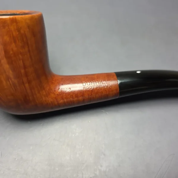 Dunhill 1983 Root Briar 41129 Smooth Stack Billiard Estate Briar Pipe, English Estates - Image 9