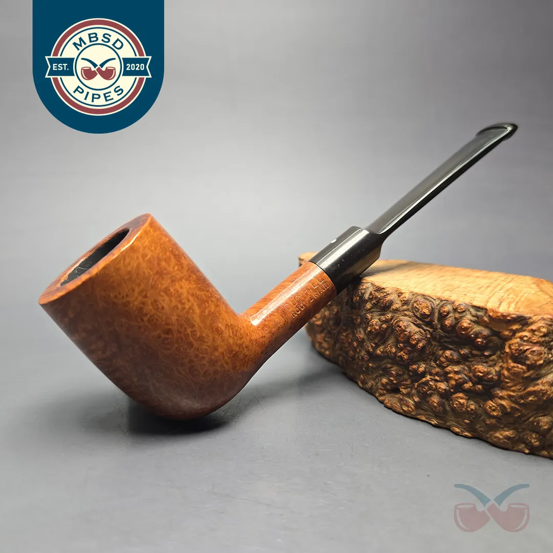 Dunhill 1980 Root Briar 52121 Smooth Stack Estate Briar Pipe, English Estates