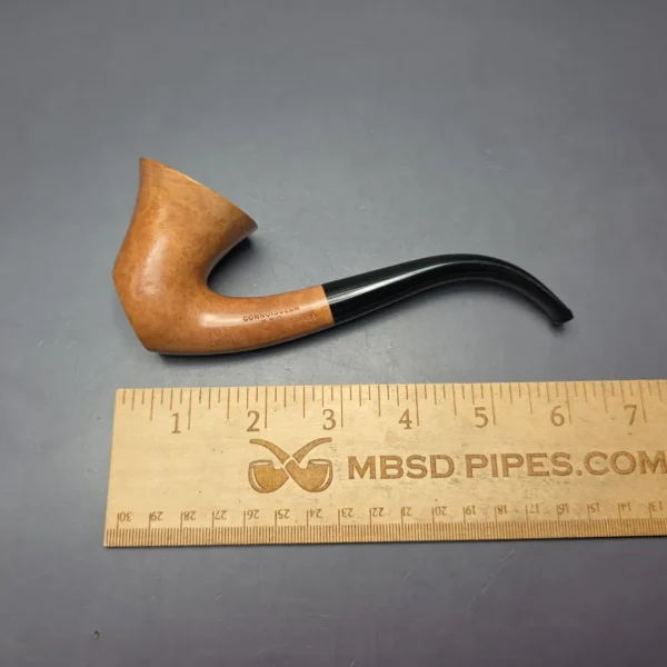 Ed Burak Connoisseur Smooth Bell Calabash Sitter Estate Briar Pipe, Unsmoked - Image 9