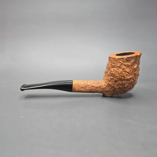 Tom Spanu R Rusticated "Genovese" Cutty Estate Briar Pipe, Italian Estates - Image 4