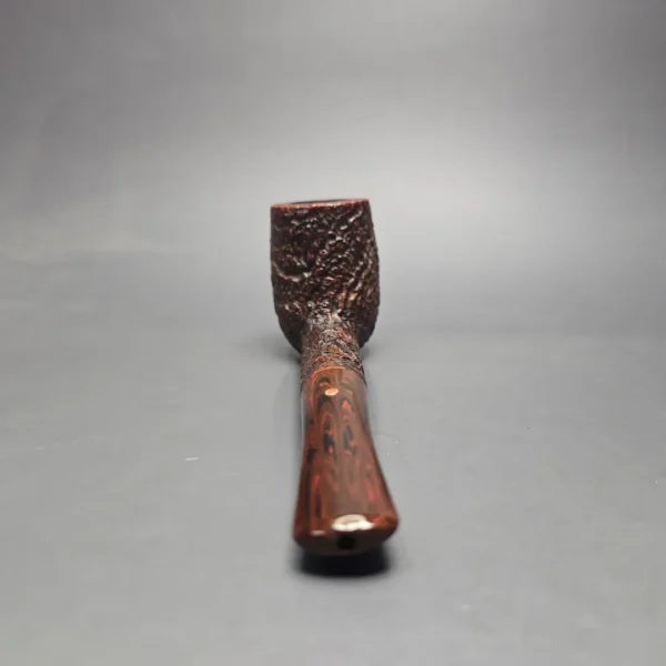 Ashton 1986 Pebble Grain XXX Sandblasted Billiard Estate Briar Pipe, English Estates - Image 5