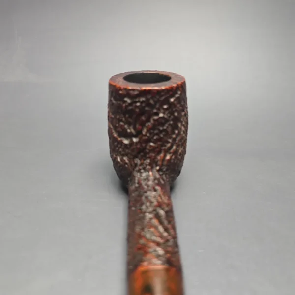 Ashton 1986 Pebble Grain XXX Sandblasted Billiard Estate Briar Pipe, English Estates - Image 6
