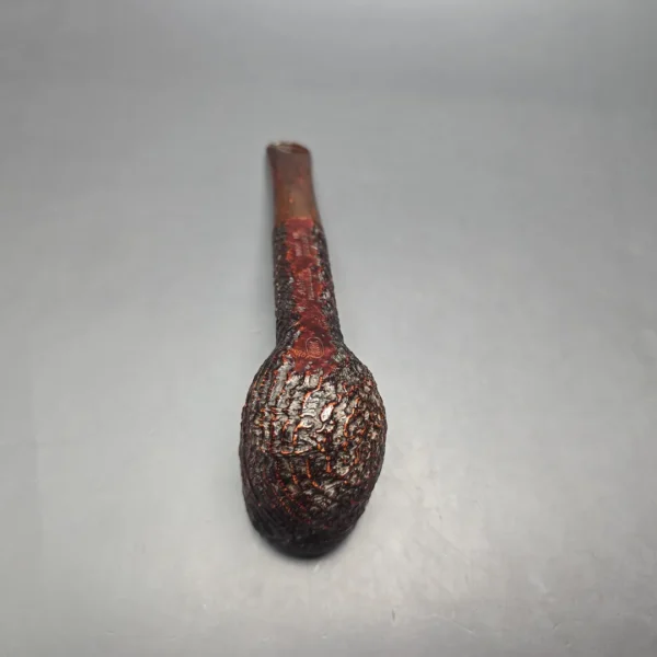 Ashton 1986 Pebble Grain XXX Sandblasted Billiard Estate Briar Pipe, English Estates - Image 10