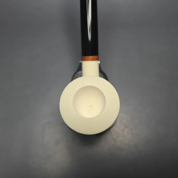 MBSD Meerschaum Deluxe Smooth Churchwarden Rhodesian Block Meerschaum Pipe, Briar-Mortise, New - Image 9