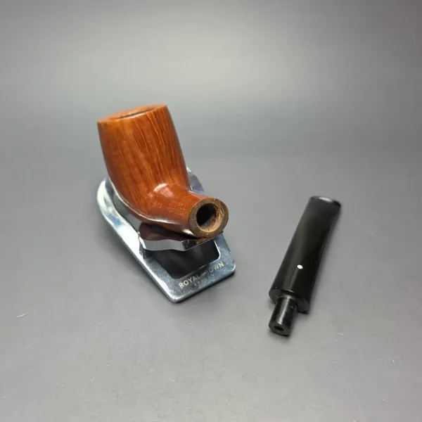 Dunhill 1983 Root Briar 41129 Smooth Stack Billiard Estate Briar Pipe, English Estates - Image 13