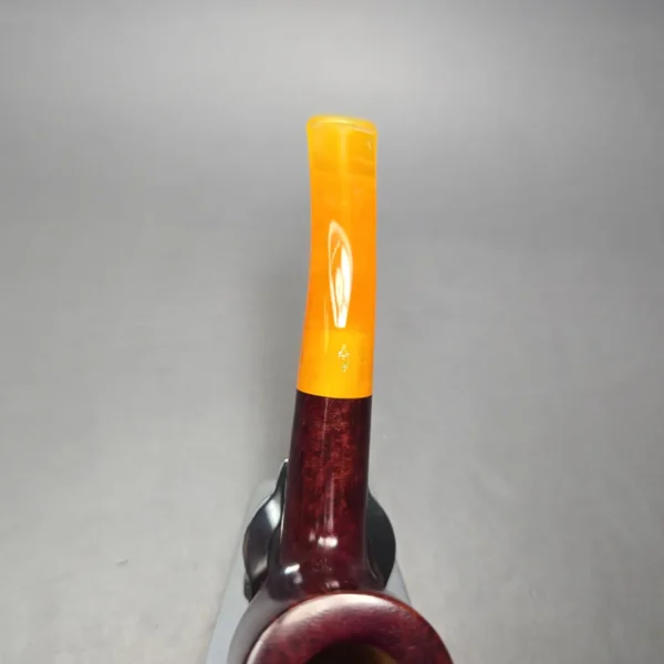 Savinelli Hand Made Smooth Bent Billiard Estate Briar Pipe, Unsmoked, 6mm - Image 7