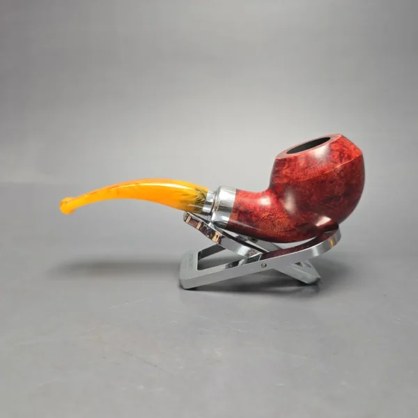 Molina Ambra 103 Smooth Rhodesian Briar Pipe, New, 9mm - Image 4