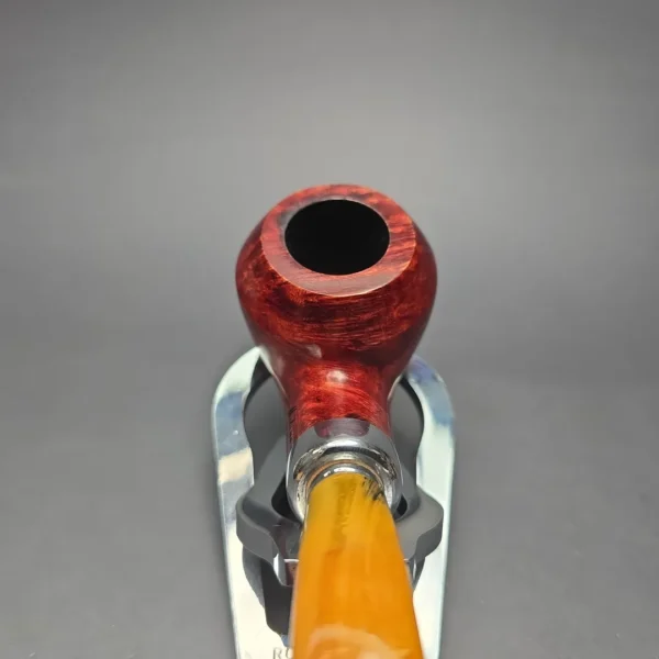 Molina Ambra 103 Smooth Rhodesian Briar Pipe, New, 9mm - Image 6