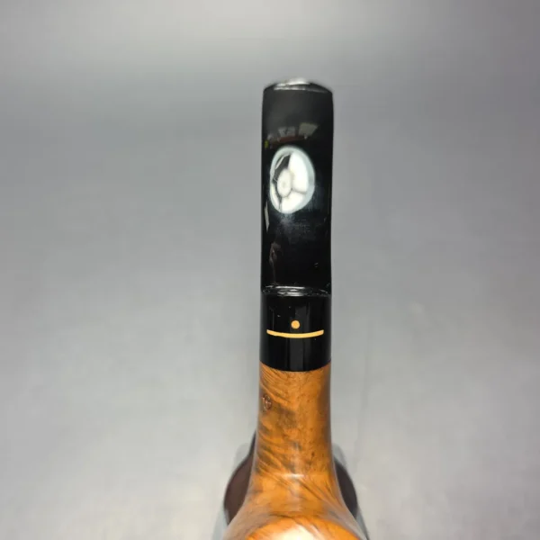 Pipa Croci True Smooth Brandy Estate Briar Pipe, Unsmoked - Image 6