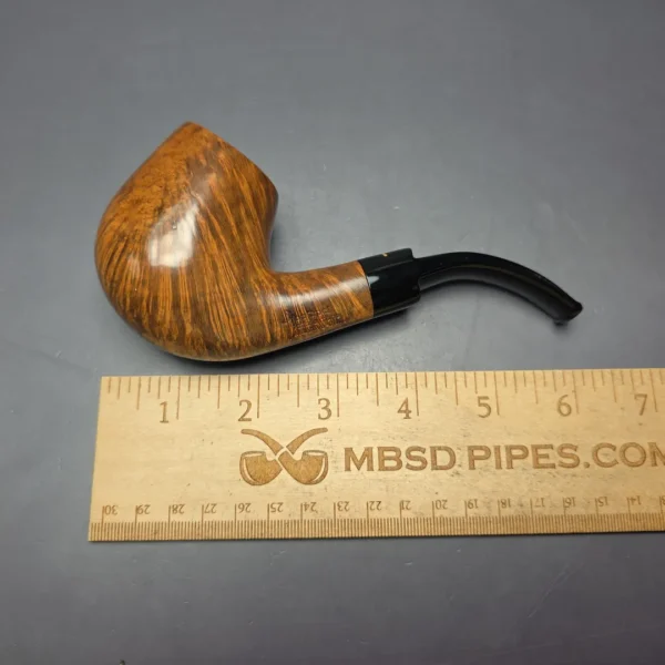 Pipa Croci True Smooth Brandy Estate Briar Pipe, Unsmoked - Image 11
