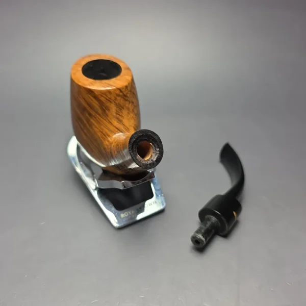 Pipa Croci True Smooth Brandy Estate Briar Pipe, Unsmoked - Image 9