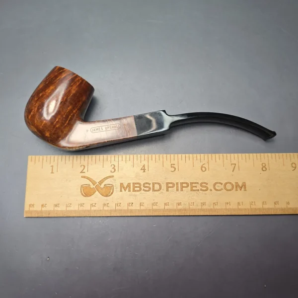 James Upshall P Grade EXL Smooth Panel Shank Bent Billiard (Unsmoked Estate) - Image 12