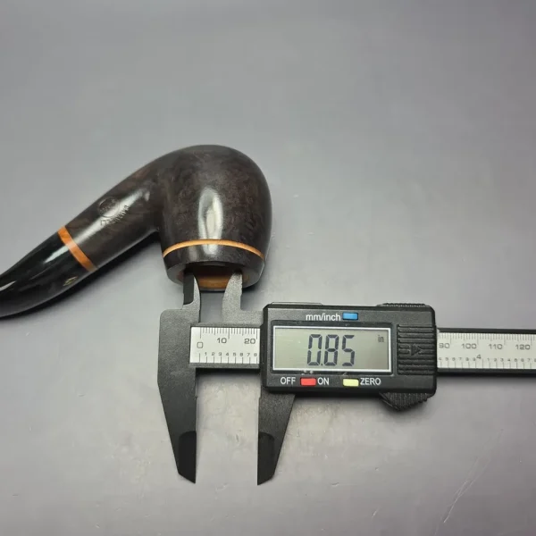 Savinelli Giotto 616 KS Smooth Bent Billiard Estate Briar Pipe, Unsmoked, 6mm - Image 10
