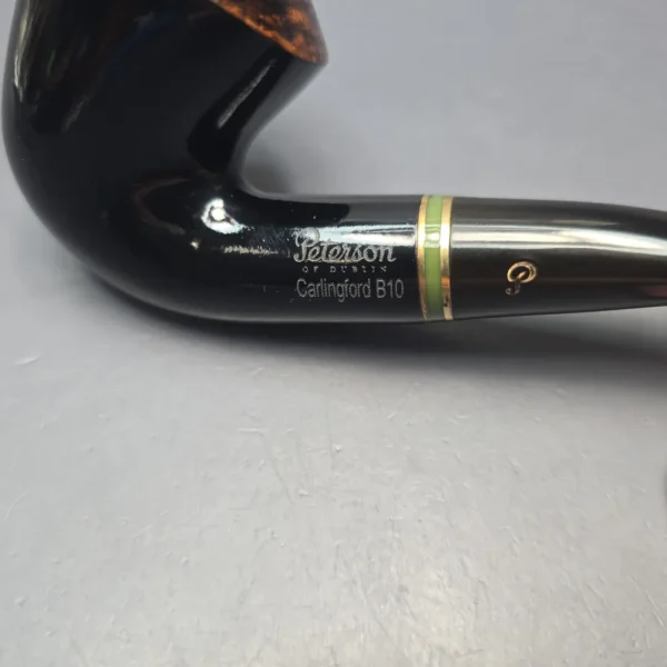 Peterson Carlingford B10 Smooth Calabash Estate Briar Pipe, Unsmoked - Image 11