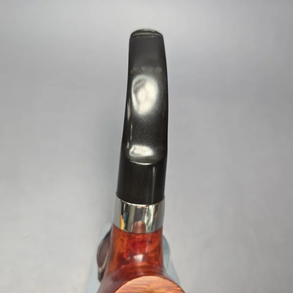 Peterson 2002 St Patrick's Day XL90s Smooth Bent Billiard with Nickel (Estate) - Image 8