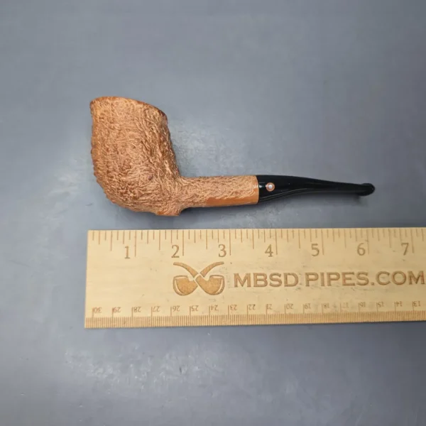 Tom Spanu R Rusticated "Genovese" Cutty Estate Briar Pipe, Italian Estates - Image 10
