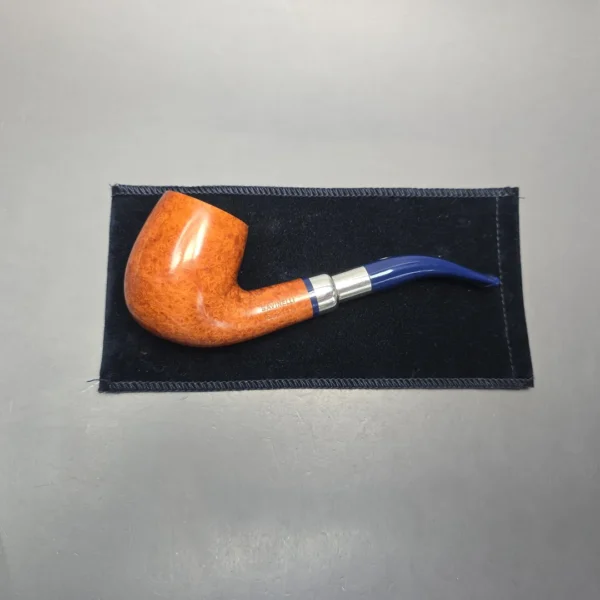 Savinelli Eleganza 606 KS Smooth Bent Billiard Estate Briar Pipe, Italian Estates, 6mm - Image 18