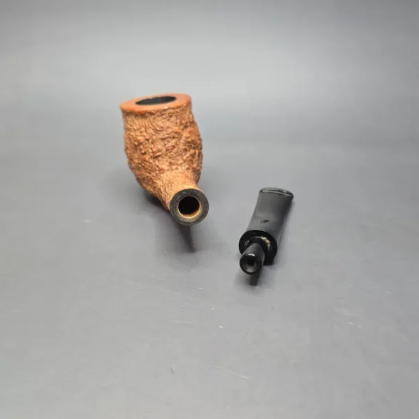 Tom Spanu R Rusticated "Genovese" Cutty Estate Briar Pipe, Italian Estates - Image 12